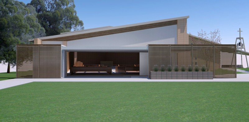 Narthex Expansion Project Underway! | St. Michael's by-the-Sea ...