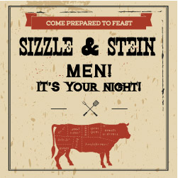 Men’s Event – Sizzling Steak & Stein!